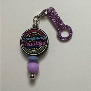 Purple Glitter straw accessory for your Stanley or any cup with a straw.